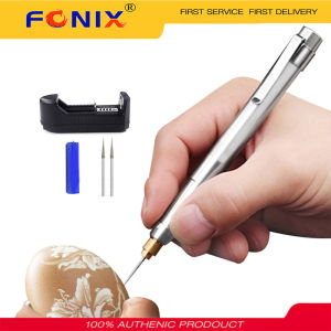 FONIX Engraver Grinder Mini Cordless Electric Drill 3.7V Cordless Grinding Machine With Battery Rechargeable Dremel Engraver Pen