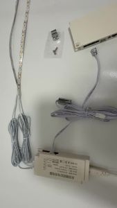 Smart Door Proximity Sensor Control LED Under Cabinet Lights 12V COB LED Strip Showcase Wardrobe Lamp Backlight For Room Kitchen