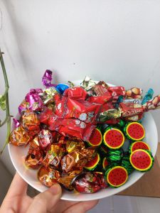 Kẹo socola 250G tách lẻ từ túi 1kg nhiều vị tự chọn- Socola Việt Nam- date mới