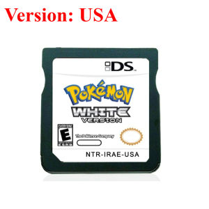 Bandai | USA Pokemon NDS Game Card 3DS 2DS DS Card SoulSilver HeartGold Platinum Game Card Game Card BLACK Collecting Hobbies Gifts