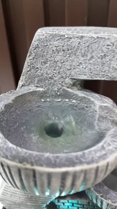 Desktop Small Water Fountain With Led Light