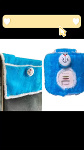 2in1 (sarung kulkas karakter+sarung magicom karakter)