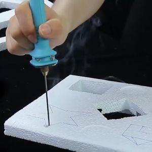 Electric Styrofoam Cutter Cutting Pen Hot Wire Styro Foam Cutter Electronic Adaptor Styrofoam Cut