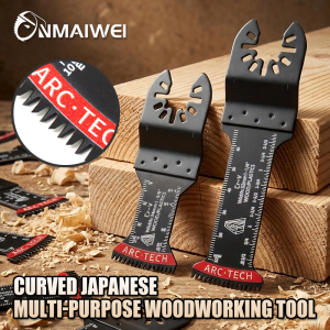 Oscillating Multi Tool Blades Japanese Teeth Arc Tech Curved Wood Cutting Blades Universal Oscillating Saw Bladesfor Power Tools