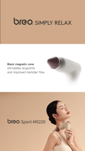 Breo Lucky 7 Heated Massage Gun Deep Tissue Percussion Muscle Massager 3200RPM 10mm Amplitude 3 Silicone Heads 2500mAh Portable Rechargeable