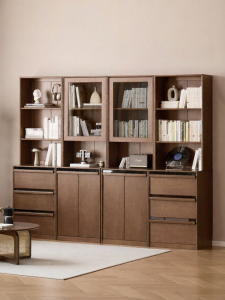 WEISHA | Combination Solid Wood Bookcase Modern Simple