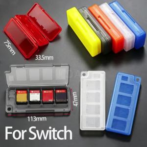 JCD | 1PC Protective Box For Game Cards 4-In-1 10 In-1 Storage Card Storage Box Suitable For Switch Game Card Storage Box