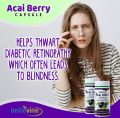 ACAI BERRY CAPSULE HERBAL FOOD SUPPLEMENT FDA APPROVED. 