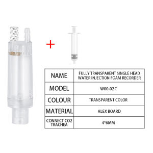 ZRDR | Aquarium CO2 Bubble Counter Water-Filled Sealed Bubble Recorder Fish Tank CO2 Generator Pressure Reducing Valve Accessories