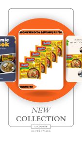 5PCS Indomie Kuliner Kuah Mi Kocok Bandung Khas Jawa Barat