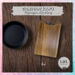 Talenan Kayu Pinus Dengan Tambang Premium Food Grade Hiasan Dinding Perlengkapan Rumah