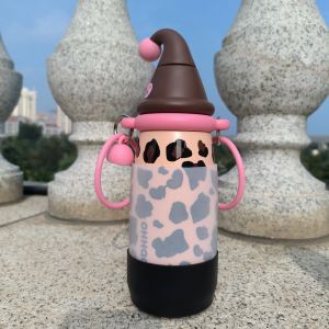 Silicone Cup Holder Suitable for OHHAA Thermal Cup 500ml Milk Bottle Anti-wear Anti-fall Cup Cover Protective Cup Mat