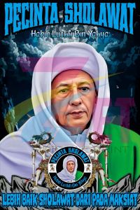bendera sholawat habib luthfi bin yahya