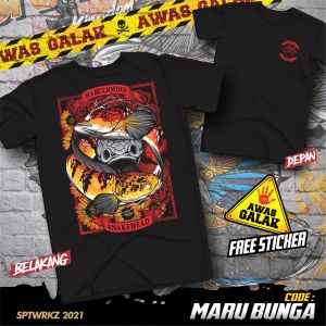 Kaos Channa Maru Bunga Limited Design Original T-shirt