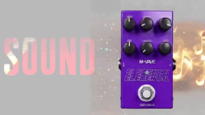 M-VAVE Elemental Digital Delay Pedal 9 Different Delay Effects Support for TAP and HOLD ModeDelay