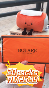 Botare tissues paper 4ply soft | 20 packs × 360 sheets value pack | tissue paper facial tissues tissue 4ply tissues bundle