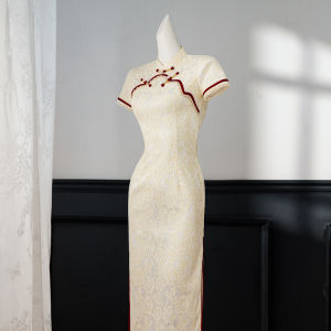Modern Chinese Elegant High-end Youthful Summer Cheongsam