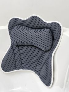 Ghế Gối Tắm Cao Su Đàn Hồi 4D Có Thể Giặt Được Gối Bồn Tắm Ghế Dự Phòng Bếp Ăn Phụ Kiện Phòng Tắm Đệm Lưng Tắm Đệm Bồn Tắm