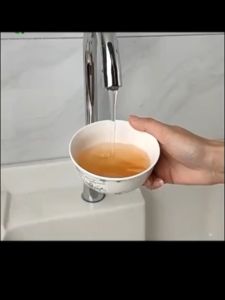 HIONE Pressurization Water Save Anti Splash 360° Rotatable Faucet Filter Household Kitchen Can Be Extended Rotary Tap Water Purifier PP Cotton High Density Practical