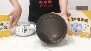 900ML 不锈钢韩式泡面碗 900ML stainless steel Korean instant noodle bowl