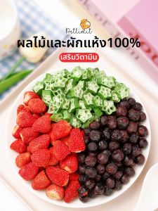 petlimit | Freeze-dried Fruit and Veg Snacks for Pets Canine Training Rewards and Food Topping