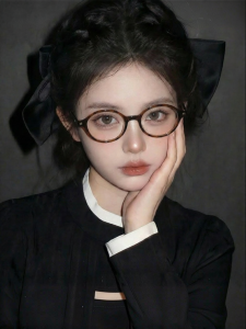 HELEN KELLER | Stylish Retro Oval Eyeglasses Acetate Frame