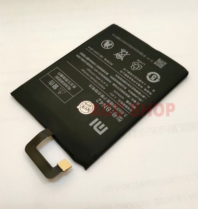 Batre Xiaomi Redmi BN42 BN 42 4000Mah Original Batrei Baterai