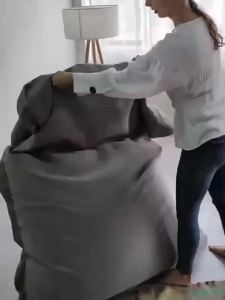 Large Bean Bag Chair Sofa Cover Lazy Seat Bag Couch Pillow Waterproof 420D Oxford Cloth Soft Tatami Living Room Outdoors