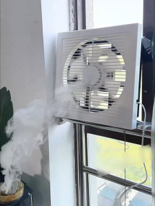 GAA Bidirectional Exhaust Fan with Pull Cord Control Switch Two-way Airflow Exhaust Fan Powerful Metal Body Design