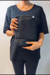 Ls support สีดำ เข็มขัดพยุงหลัง แก้อาการปวดหลัง สินค้างานไทย