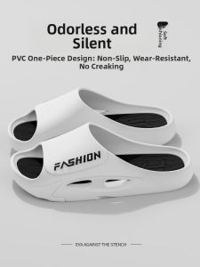 MONLEYTA | Large Size Sport Slippers For Men Anti Slip Bath Room Indoor Home Use Summer Outdoor Casual Flip Flops Flat Heel PVC Shoes