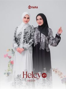 GAMIS KEKE HELCY 49 DRESS TERBARU DAILY KASUAL KEKINIAN KONDANGAN KULIAH ARISAN TERMURAHH