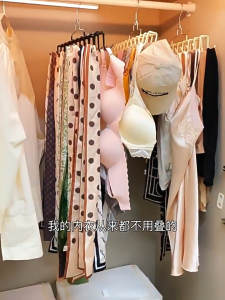 20 Hooks Rotating Clothes Hanger Space Saving Multifunctional Storage Organizer Underwear Belt Vest Sling Rak Pakaian