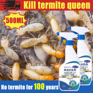 Semburan anai-anai 100 years of termite-free protection termite killer spray 500ML spray once to kill the entire nest White ant killer Killing Queen Ants ubat anai anai terbaik racun anai anai terbaik racun anai anai paling kuat anai anai killer