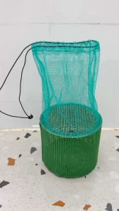 Rọng Ếch tôm cua cá Lưới nhựa (2 vành kẽm-20x40cm).
