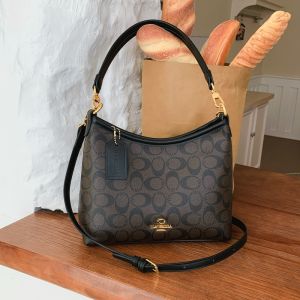 2026 early spring new PU leather bucket bag womens high-end single shoulder crossbody bag large capacity armpit bag handbag