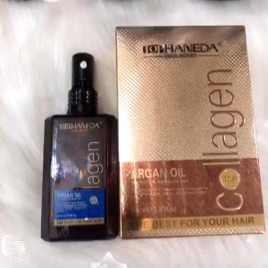 TINH DẦU DƯỠNG BÓNG MỀM MƯỢT TÓC HANEDA COLLAGEN ARGAN OIL 60ML