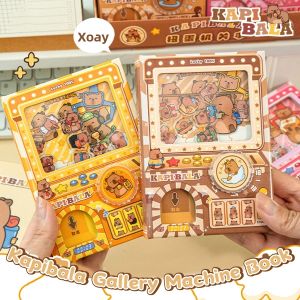 Bộ Sổ Tay Capybara Dành Cho Trẻ Em Đồ Chơi Giảm Căng Thẳng Có Thể Tái Sử Dụng Quà Tặng Văn Phòng Phẩm Lý Tưởng Cho Kỳ Thi & Đồ Dùng Học Tập Chuẩn Bị Năm Học Mới