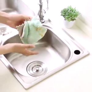 10pcs Soft Kitchen Washing Dish Bowl Cloth Clean Hand Towel Kitchen Keimav