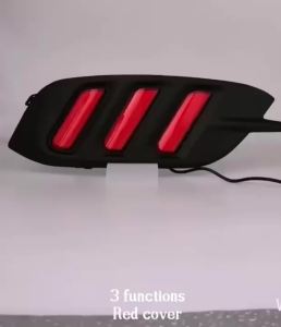 ROMADA | ROMADA 2 Đèn LED Dây Tóc Phanh Cảnh Báo Đèn Sương Mù Phía Sau Cho Xe Honda Civic 2016-2020 ABS + Đèn LED Phía Sau Ốp Lưng Hội