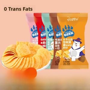 Apos Home Large Bag of Potato Chips Delicious Snack Work Office Leisure Food Crispy Snacks Whole Box Individually Packaged