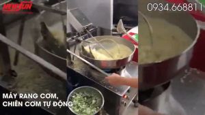 Máy rang cơm tự động (Kèm bếp xào nấu đa năng)NEWSUN - Hàng Chính hãng -Đường kính 55 cm