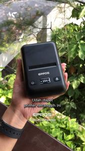 Mobile Printer Bluetooth Thermal 58mm Eppos EP5858L Dual Mode Cetak Struk Label Resi Thermal
