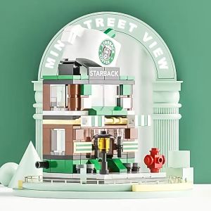 เล่นเสริมการเรียนรู้ บล็อก รูปเมืองวิวถนน สําหรับเด็ก/ผู้ชาย/เด็กผู้หญิง