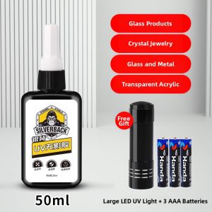 UV Curing Adhesive For Glass Metal Acrylic