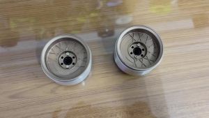 4 CNC Nhôm Beadlock Vành Bánh Xe 2.2 Cho 1/10 RC Xe Bánh Xích Trục SCX10 TRX4 VS4-10 Redcat Gen8 90046 AXI03007 Đỏ