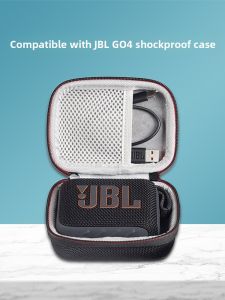 zhencool | Upgraded Version JBL GO4 Wireless Bluetooth Speaker Protective Case Music Brick Soundproof Anti-fall Pressure-resistant Box
