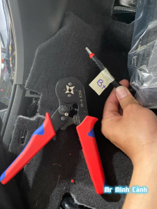 Kìm bấm cos âm thanh ô tô lục giác HSC8 6-6A Kìm bấm chắc chắn loại tốt - Bấm cos dây điện tối đa 6.0 mm