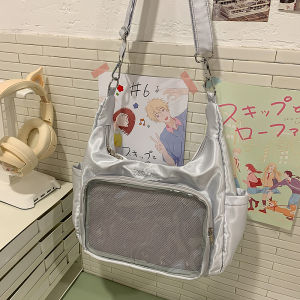 LUSUO | Mint Green Large Capacity Crossbody Bag
