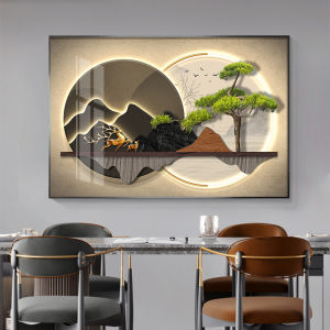 BAOGEYU | New Chinese Style Entrance Facing Pine Tree Dining Room Decorative Painting